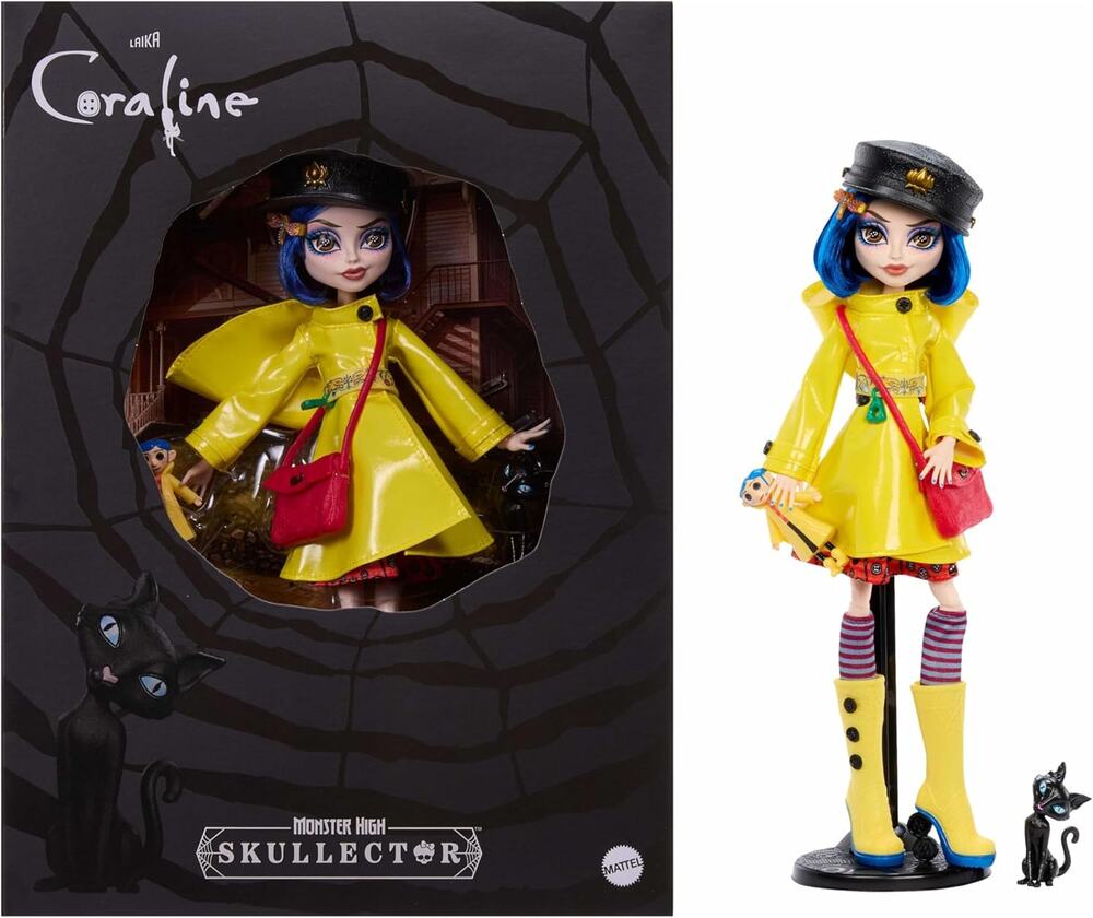 Monster High Skullector Coraline Doll NIB Factory Tissue Wrapped